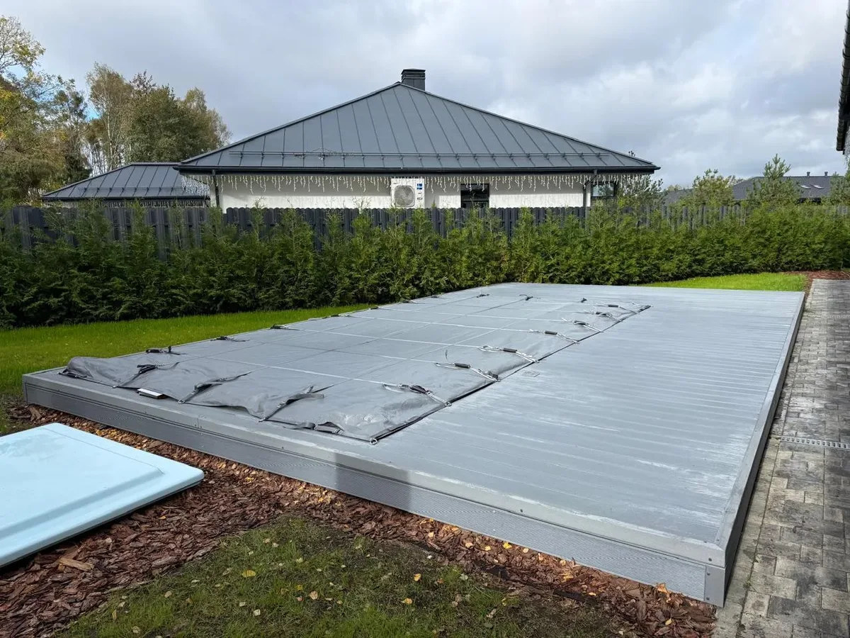 Покрывало Laguna Cover Mesh — установка в Сарапуле