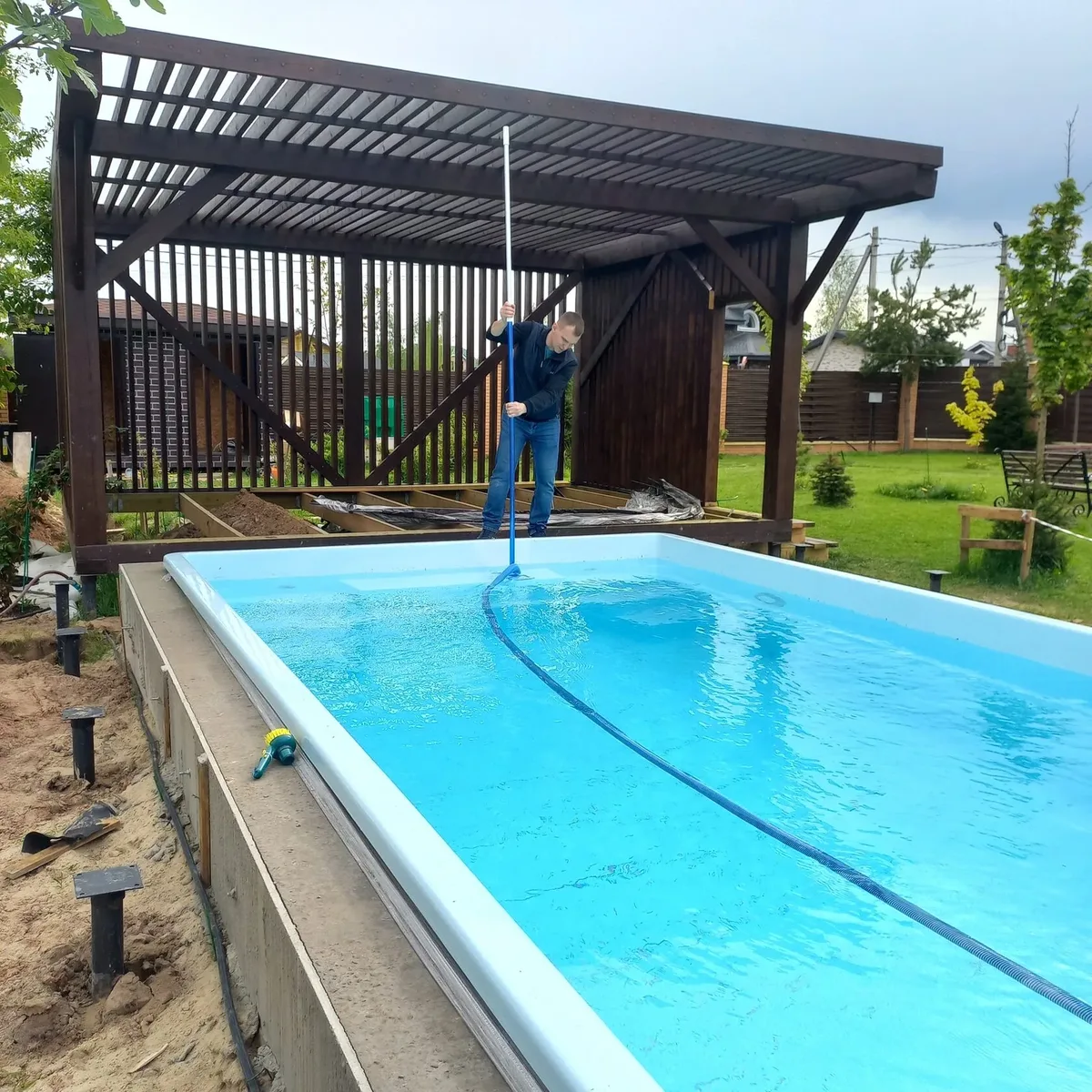 Копинговый бордюрный камень для бассейна Laguna в Сарапуле