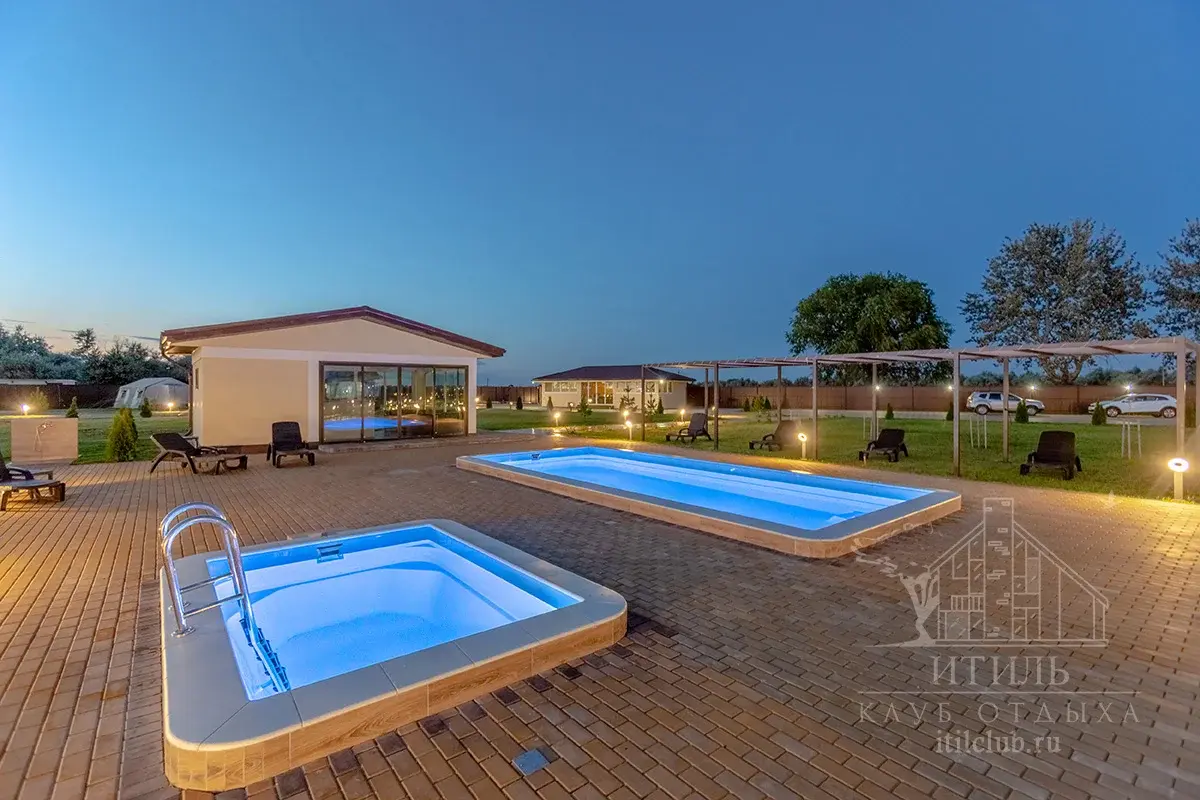 Композитная купель Laguna 3 — установка в Сарапуле